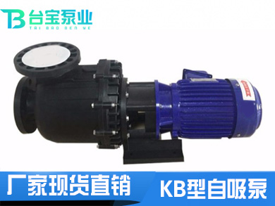 耐酸堿自吸泵,KB型同軸耐酸堿自吸泵-臺寶泵業